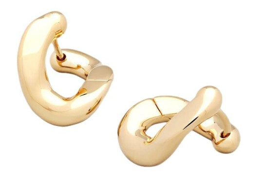 Tom Wood Jewellery Dean Hoops Gold Øredobber Gull Tom Wood Jewellery Dean Hoops Gold Øredobber Gull