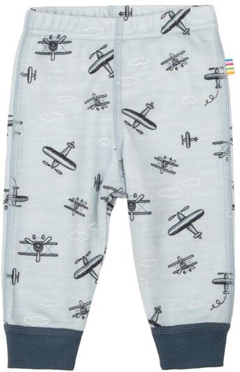 Joha Goose & Propeller Leggings I Ull/bambus Lyseblå