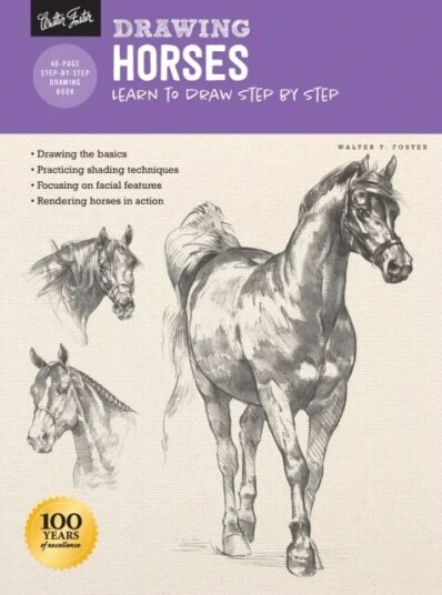 Drawing: Horses Av Walter Foster