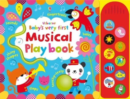 Baby'S Very First Touchy-Feely Musical Playbook Av Fiona Watt