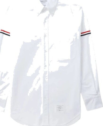 Thom Browne Herre Skjorter Hvit M, Thom Browne Herre Skjorter Hvit M,
