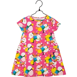 Pippi Långstrump Pippi Wheeling Dress Anil 128 cl