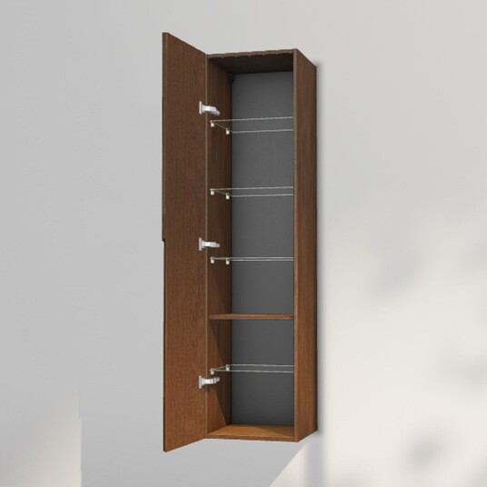 INR Iconic Nordic Rooms Grip 40/40 Høyskap Dark oak / 40cm Venstre Hengslet Nei INR Iconic Nordic Rooms Grip 40/40 Høyskap Dark oak / 40cm Venstre Hengslet Nei