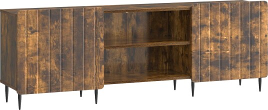 TV skap Røkt Eik 150 x 31 x 52 cm Konstruert tre TV skap Røkt Eik 150 x 31 x 52 cm Konstruert tre
