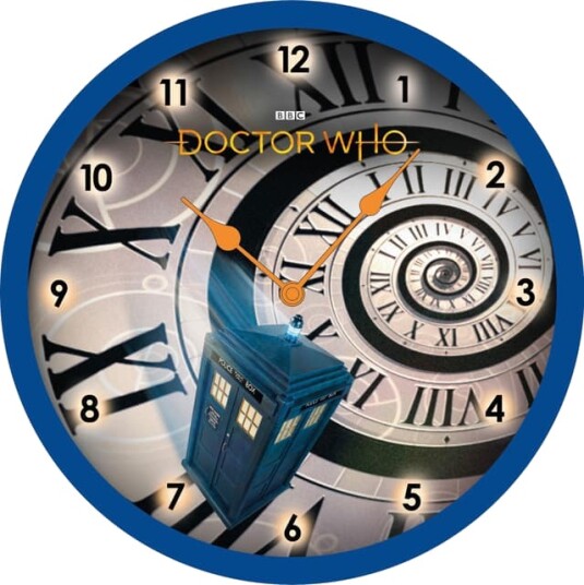 Pyramid International Doctor Who veggklokke Time Spiral Pyramid International Doctor Who veggklokke Time Spiral