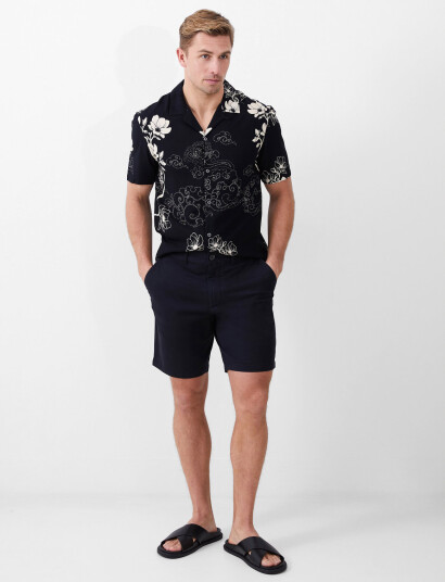 French Connection Strtch Chino Shorts - Black - 30 French Connection Strtch Chino Shorts - Black - 30