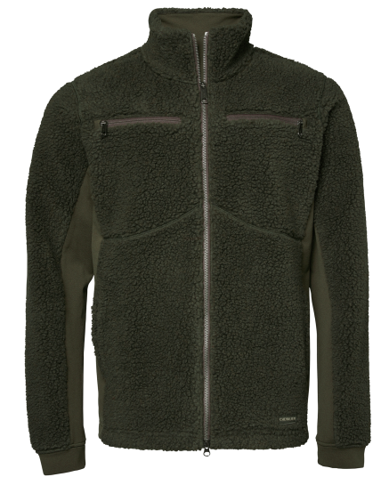Chevalier Root Wool Pile Jacket Men Midnight Pine Midnight Pine S