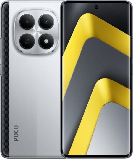 Xiaomi Poco M8 5G Mobiltelefon 8GB/256GB Sølv med Oled-Display