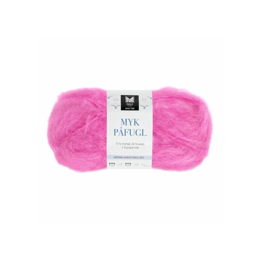 Dale Garn Dale Myk Påfugl 7952 Fuksia