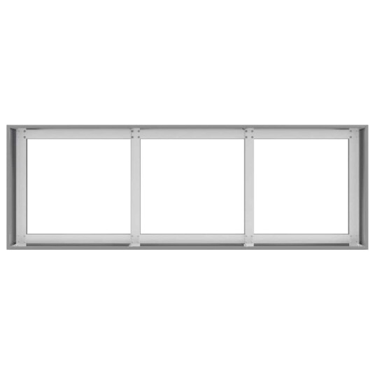vidaXL Plantekasse 120x40x40 cm galvanisert stål
