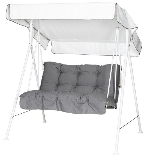 Tritante Komplett Hengekøye 130 cm Hvit/Grå Tritante Komplett Hengekøye 130 cm Hvit/Grå