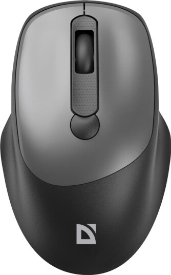 Defender Mouse Trådløs Mus Defender Feam Mm 296 Svart Og Grå Optisk 1600Dpi