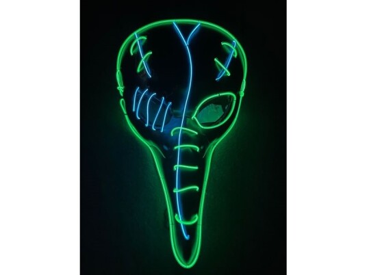Création De Hanninger Gmbh & Co Kg Pestlæge Maske Med Led Lys