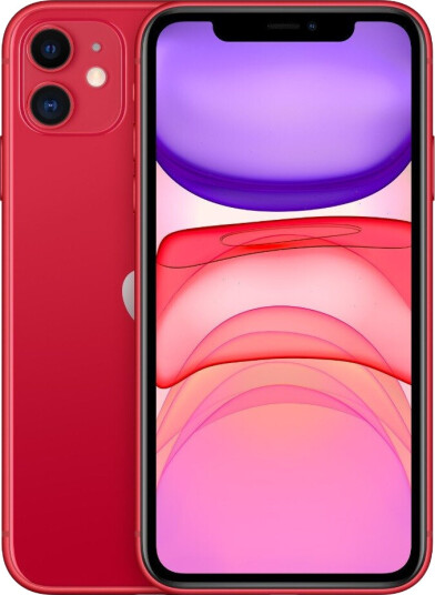 Apple iPhone 11 64GB Rød - Smarttelefon med Ultra Wide-kamera