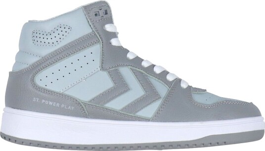 Hummel Støvler St. Power Play Mid Alloy/Måne Rock Hummel 39 Støvler Blå Grå