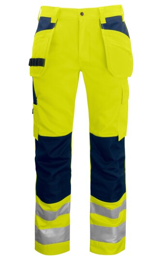 ProJob 6531 HÄndverksbukse En Iso 20471 Kl 2 Yellow/Navy C54/154 ProJob 6531 HÄndverksbukse En Iso 20471 Kl 2 Yellow/Navy C54/154
