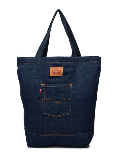 Levi"s® The Levis Back Pocket Tote Ind Navy ONE SIZE Levi"s® The Levis Back Pocket Tote Ind Navy ONE SIZE
