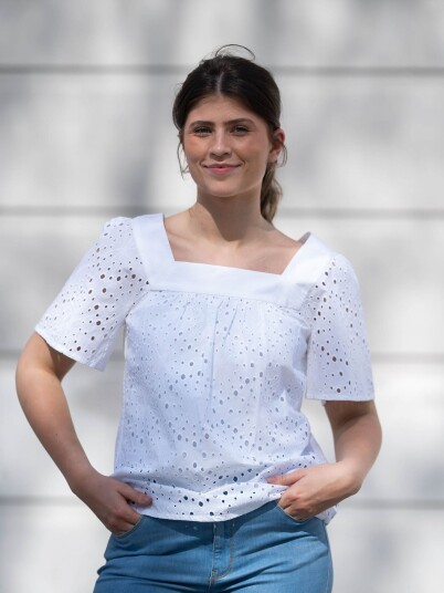 InWear Jalia Blouse Hvit 38 InWear Jalia Blouse Hvit 38