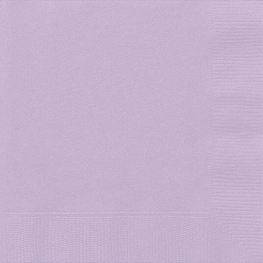 Unique 20 stk Lavendel Servietter 33x33 cm 91122