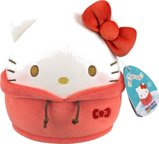 Hello Kitty Hoodie Squishmallows 20 cm