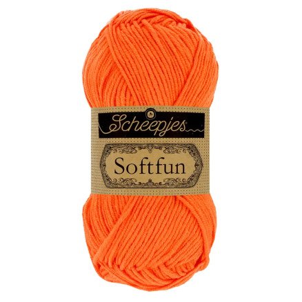 Scheepjes Softfun Garn Unicolor 2651 Gresskar Scheepjes Softfun Garn Unicolor 2651 Gresskar
