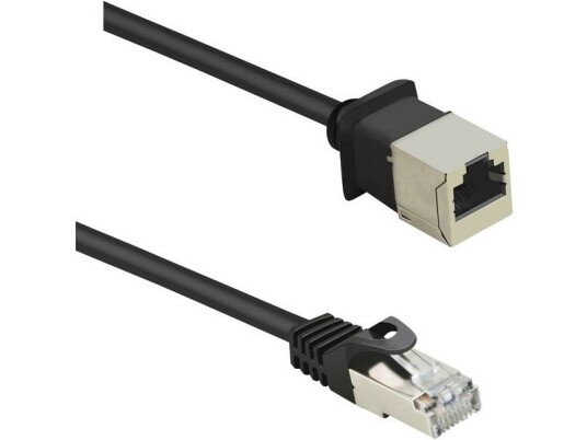 Renkforce Forlengelseskabel For Nettverk Rj-45 M Til Rj-45 W 5 M Foliert Uskjermet Tvunnet Par F/Utp Cat 5E Formet Uten Krok Svart Renkforce Forlengelseskabel For Nettverk Rj-45 M Til Rj-45 W 5 M Foliert Uskjermet Tvunnet Par F/Utp Cat 5E Formet Uten Krok Svart