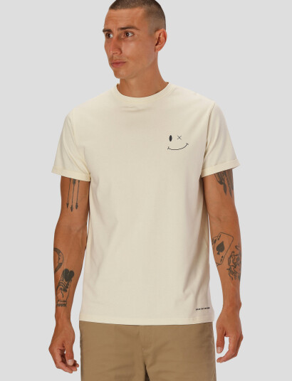 Clean Cut Copenhagen Patrick Organic Tee - Cream - XXXL