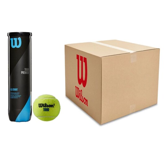 Wilson Tour Premier All Court Box (18 rør) Wilson Tour Premier All Court Box (18 rør)