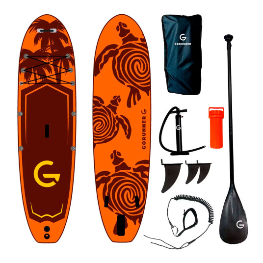 GoRunner Sup Turtle Oppbl??sbar SUP (Multipakke) GoRunner Sup Turtle Oppbl??sbar SUP (Multipakke)