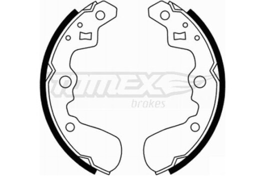 Bremsesko sett TOMEX Brakes TX 21 89
