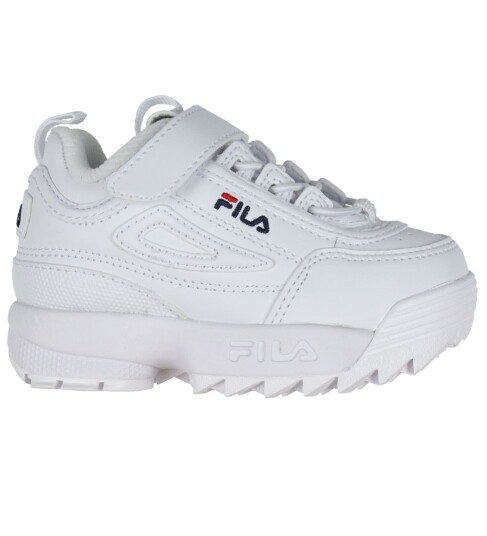 Fila Sko Disruptor E Infants White Fila 26 Sko Hvit Fila Sko Disruptor E Infants White Fila 26 Sko Hvit