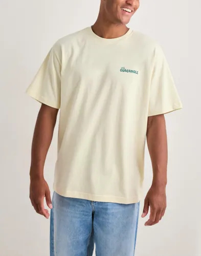 Only & Sons Onschef Life Rlx Ss Tee Kortermede t shirts Beige