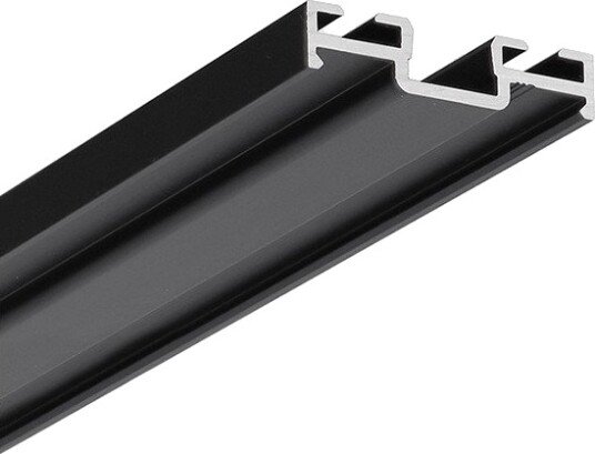 Topmet 1m tilbehørsprofil COMBO30 03 C4/Q9   Sort anodisert