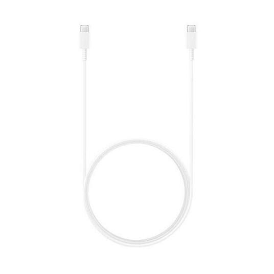 Samsung USB C / USB C kabel EP DX310JWE 3A 1.8m Bulk Hvit Samsung USB C / USB C kabel EP DX310JWE 3A 1.8m Bulk Hvit