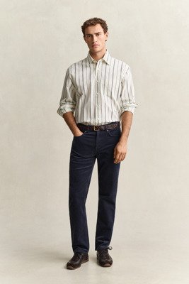 Gant Reg Cord Jeans EVENING BLUE 38 x 32