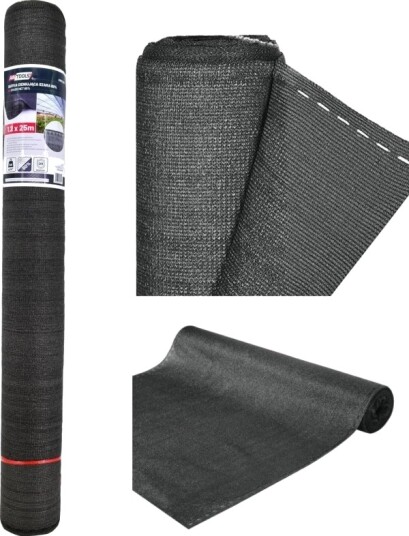 Awtools Trykkbeskyttelsesnett 180 G 1,2X25 M Grå Uv 90%