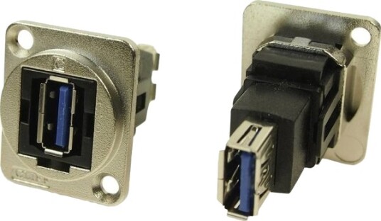Xlr Adapter Usb A Hann 3,0 Til Usb 3.0 Hunn Innfelt Cp30205nm