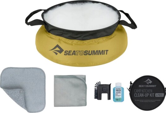 Sea To Summit Kitchen Clean Kit 6-set Black OneSize