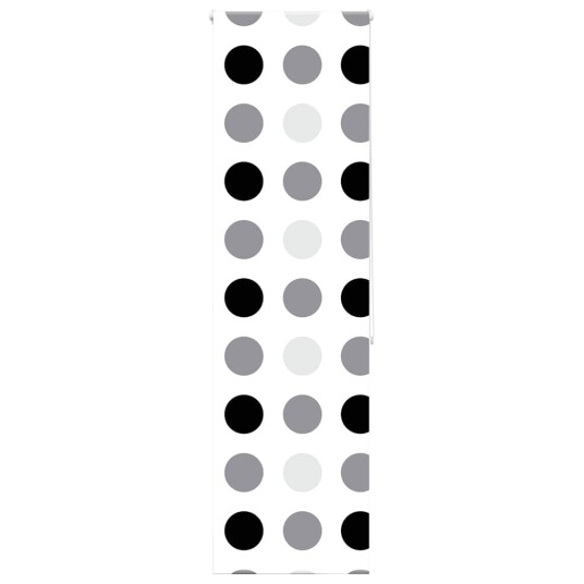 Dusjrullgardin 60x240 cm Stoff Bredde 56 cm