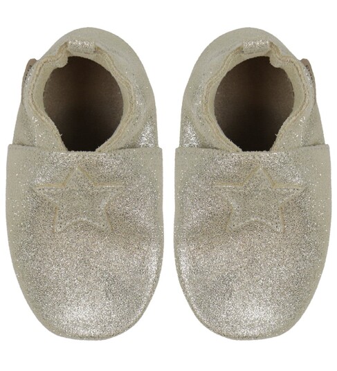 En Fant Elastic Slipper - Gold - 25