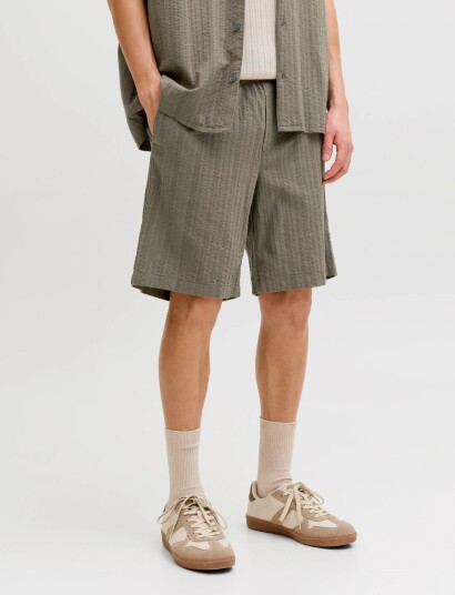 Jack & Jones Jpstjaiden Tyson Jogger Shorts Reg   Khaki green   M