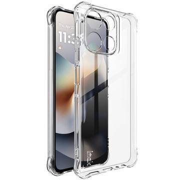 Imak Motorola Moto G56 Drop Proof TPU deksel   Gjennomsiktig