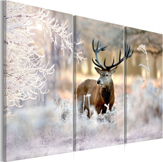 Bilde Deer In The Cold 90x60 Artgeist sp. z o. o.
