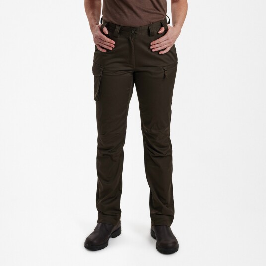 Deerhunter Lady Traveler Trousers Chestnut Brown 46