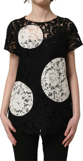 Dolce & Gabbana Dame Topper Svart M,