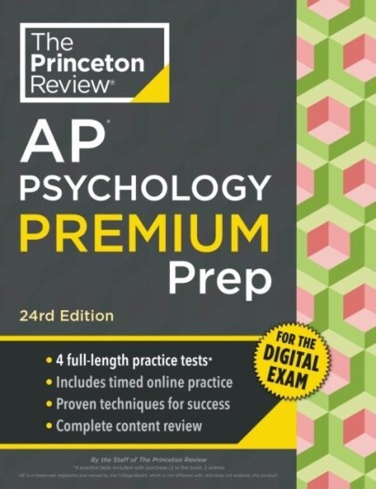Princeton Review AP Psychology Premium Prep 24th Edition