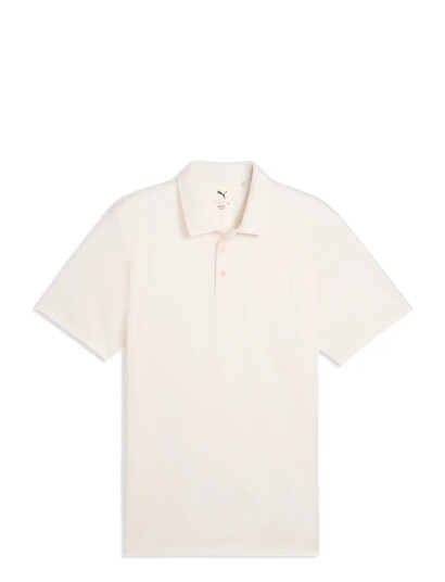 PUMA Golf Pure 2.0 Geo Diamond Polo Cream XXXL