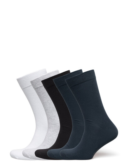 Björn Borg Essential Ankle Sock 5P - Multi/patterned - 41-45