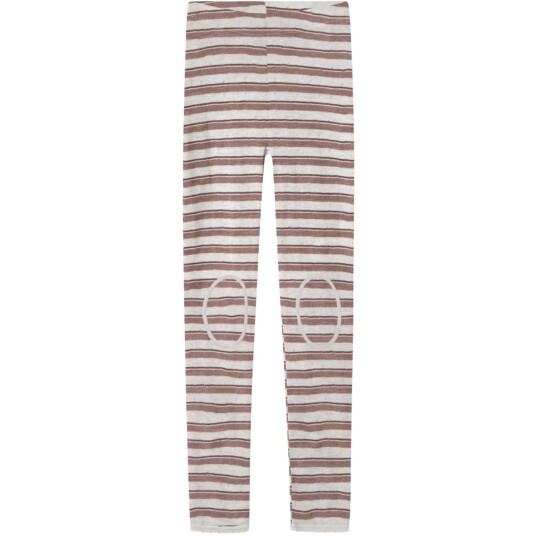 Name It Antler Snow White Nkfwang Ull Needle Leggings 146-152