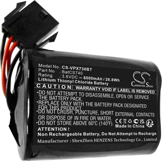 Batteri til Visonic MCS-730 etc